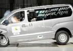 Euro NCAP minibüsleri çarpıştırdı