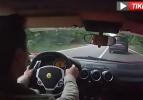 Ferrari F430 test sürüşü kabusa döndü