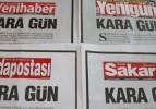 Gazetedeki saldırıya 'kara g&uuml;n' manşetli tepki