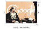 Google'dan Lev Tolstoy anısına &ouml;zel doodle!