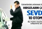 Hırsızların çalmayı en sevdiği 10 otomobil!