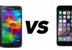 iPhone 6 ve Galaxy S5 karşılaştırması