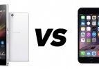 iPhone 6 ve Xperia Z3 karşılaştırması