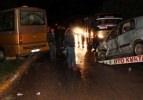 Karabük'te otomobil ve minibüs çarpıştı: 4 yaralı