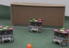 Kıbrıs ambargosunu robot futbolcular deldi