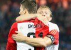 Kuyt'ın golleri Feyenoord'a turu getirdi
