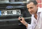 'Oğlum bak git' plaka oldu