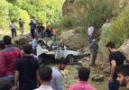 Otomobil Botan Çayı'na uçtu: 4 ölü