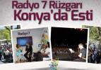 Radyo 7 coşkusu Konya'da rüzgar gibi esti