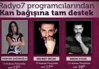 Radyo 7'den kan bağışına tam destek