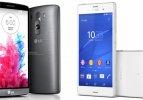 Sony Xperia Z3 ve LG G3 karşılaştırması