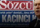 Sözcü gazetesi Bahçeli'yi topa tuttu!