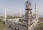 Sultanahmet'in 4 asırlık minaresi yeniden örülüyor