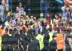 Trabzon'da maç bitti, ortalık karıştı