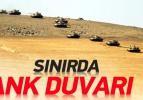 T&uuml;rkiye'den Suriye sınırına tank duvarı