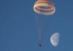 Uzay aracı Soyuz, altı ay sonra dünyaya indi