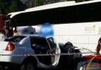 Yolcu otobüsü ile otomobil çarpıştı: 5 ölü