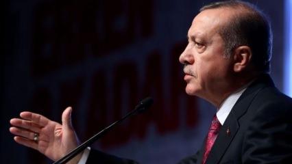 Erdoğan'dan kritik Brüksel açıklaması