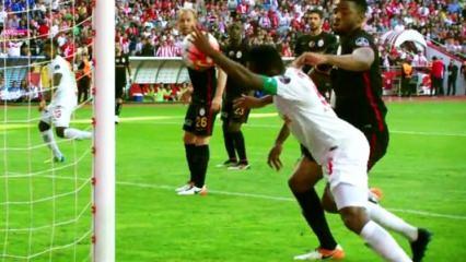 Eto'o itiraf etti! 'Elle attım ama söylemedim'