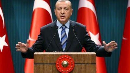 Cumhurbaşkanı Erdoğan'dan Bursa açıklaması