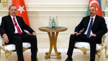 Erdoğan, İlham Aliyev ile buluştu