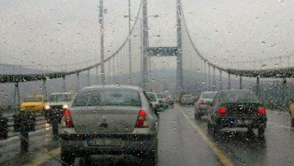 İstanbul yağmura teslim!