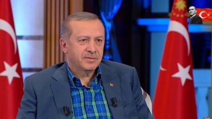 Cumhurbaşkanı Erdoğan: Evlerinizi tamir etmeyin