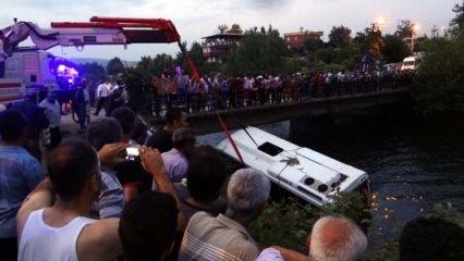 14 kişinin öldüğü kaza kamerada!