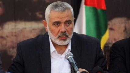 Hamas lideri Haniye intifada çağrısı yaptı