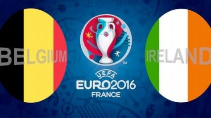 Belçika İrlanda Cumhuriyeti maçı ne zaman hangi kanalda saat kaçta?