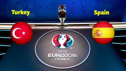 EURO 2016 Türkiye İspanya maçı ne zaman, saat kaçta ve hangi kanalda?