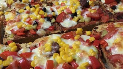 Sahur sofralarınıza yeni bir lezzet: Pizza Tost