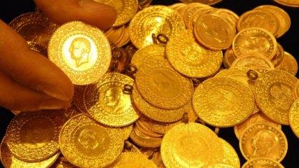 Çeyrek altın 193 lira oldu