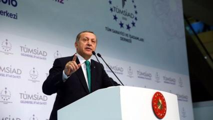 Erdoğan: O markanın süratle kaldırılması lazım