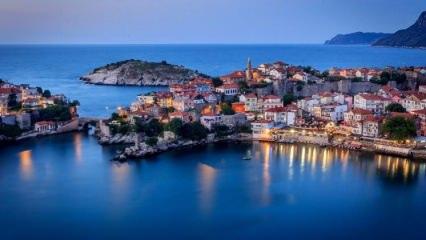 Amasra'ya 60 bin turistin gelmesi bekleniyor