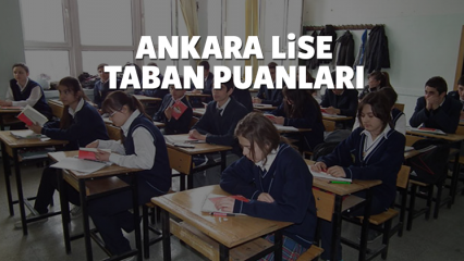 Ankara TEOG lise taban puanları (YEP) Yüzdelik dilimler sorgu ekranı 
