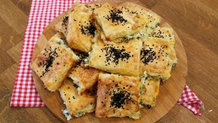 Sütlü Peynirli Börek tarifi