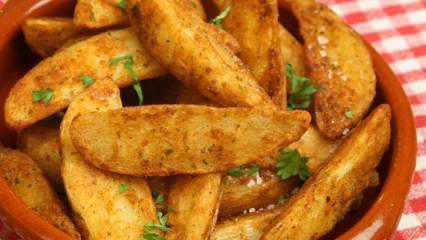 Fırında baharatlı patates tarifi