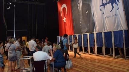 Dokuz Eylül Üniversitesi seçiminde Erdoğan'a oy