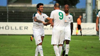 Bursaspor'dan gol yağmuru: 6-1