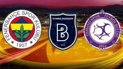 İşte UEFA'da Fenerbahçe, Osmanlıspor ve Başakşehir'in rakipleri! - UEFA Avrupa Ligi kuraları çekildi