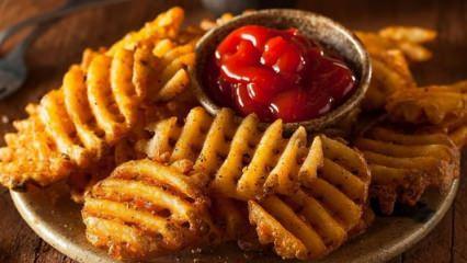 Patates waffle tarifi