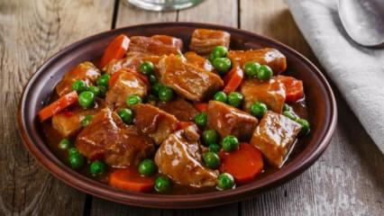 Sebzeli Yahni tarifi