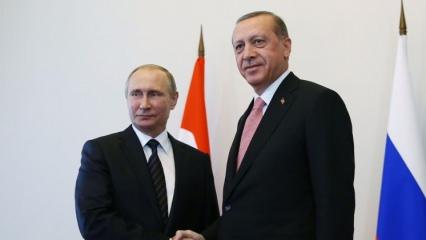 Erdoğan - Putin görüşmesinden ilk kare
