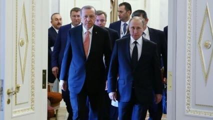 Erdoğan ve Putin mutabakata vardı