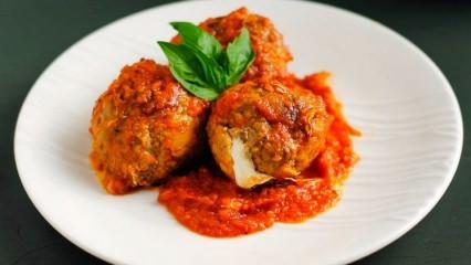 Mozarellalı Tavuk K&ouml;fte tarifi