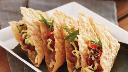 Ton Balıklı Taco tarifi