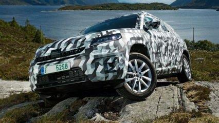 Skoda Kodiaq'ın iç mekanı ortaya çıktı!