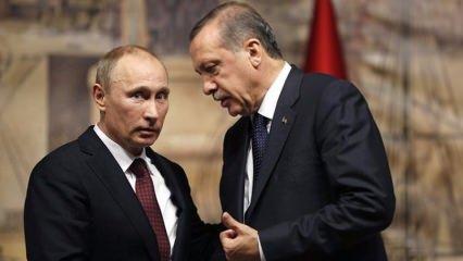 Cumhurbaşkanı Erdoğan Putin'le telefonda konuştu
