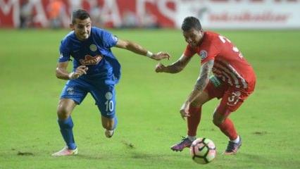 Antalyaspor'un hevesi kursağında kaldı